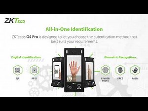 G4 Pro (All-in-One Identification) | ZKTeco Philippines