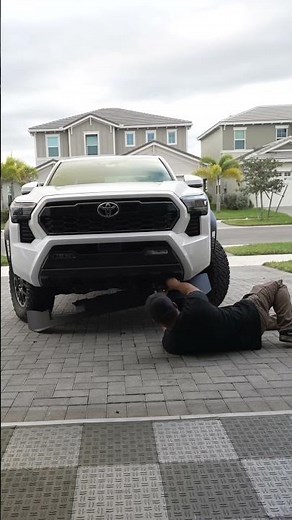 Let’s Take Off The Air Dam on the 2025 #tacoma I-Force MAX