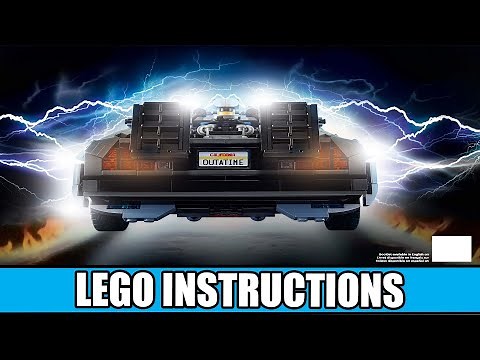 LEGO Instructions | Creator Expert | 10300 | Back to the Future Time Machine