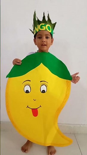 Mango fancy dress competition #mangofancydress #shrinika #speechonmamngobyshrinika #mangocostume