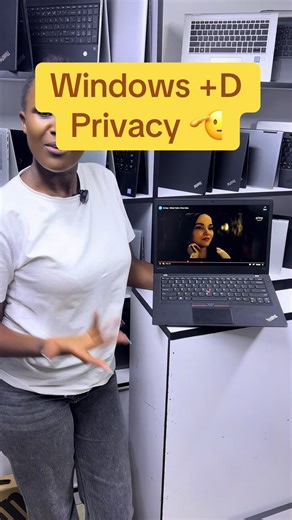 TECH-TIPS✅ Windows key D What happens when you press it: \t•\t📂 All open apps are minimized. \t•\t🖥️ You immediately see your desktop. \t•\t🔁 Press it again to restore all the windows exactly as they were. It’s a quick way to access files or shortcuts on your desktop without closing anything #WindowsTips #KeyboardShortcuts #ProductivityHacks #TechTricks #fyp