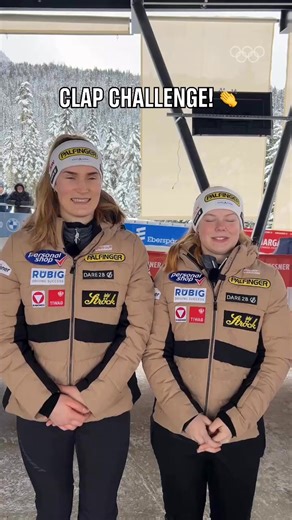 105K views · 453 reactions | Do great minds really think alike? 樂 We challenged luge doubles athletes to sync up their claps intuitively!  #Luge | Olympics | Facebook