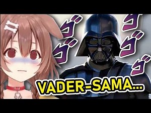 Korone Reacts to Darth Vader