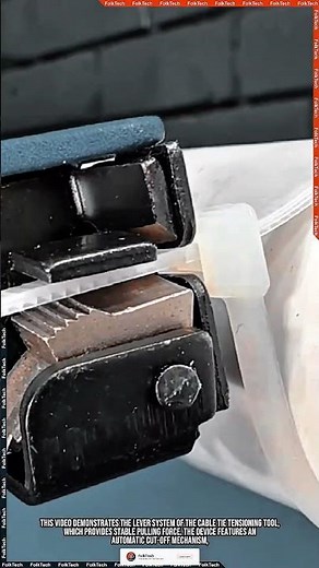 Cable Tie Tool: Automatic Cut-Off Neat Bundling Tools Innovation #tool #tools #innovation