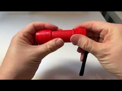 How to Install/Change Batteries in KunHe Flashlight