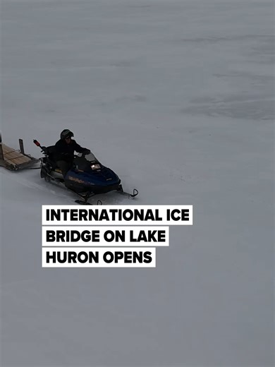 Exploring the International Ice Bridge: Snowmobiling Adventure