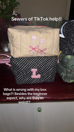 Box Bag Troubles: Beginner Sewing Help & Tips