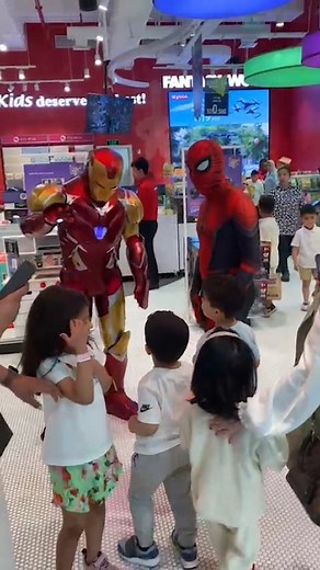 Ironman & Spiderman @alkhirankw | Fantasy World Toys Kuwait | Facebook