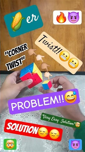 How to SOLVE a CorNer Twist??🤣🤩