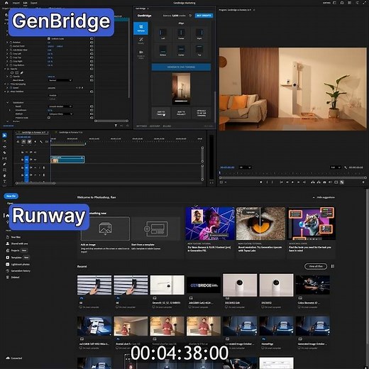 Generative Reframe inside Premiere pro