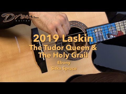 Dream Guitars - 2019 Laskin 'The Tudor Queen & The Holy Grail' - Ebony & Sitka Spruce #guitardemo