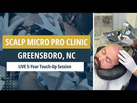 LIVE 5-Year Touch-Up Session | Scalp Micro Pro Clinic