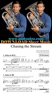 2.4K views · 29 reactions | Massive sound 勞勞勞 #euphonium #sheetmusic #playalong #classicalmusic #virtuoso #highnotes | Matonizz | Facebook