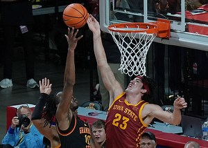 "The game that he played was one of the better games we've seen from a five man in our program since we've been here." Blake Buchanan's performance Monday is exactly what T.J. Otzelberger wants out of him. A hungry Buchanan knows that the player he is. | CycloneFanatic