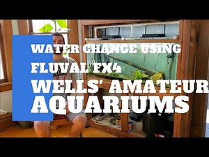 Wells' Amateur Aquariums: Fluval Water Change