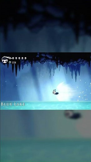 Blue lake in Hollow Knight