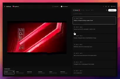 🚨 YA NO MÁS HORAS PERDIENDO EN SUBTÍTULOS MANUALESSubStudio es el repo open source que genera subtítulos perfectos con IA para CUALQUIER video en segundos.REPOOO👇