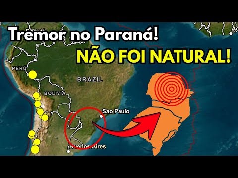 Tremor in Ponta Grossa (PR) was not an earthquake! Understand what happened! Professor Leandro Ri...