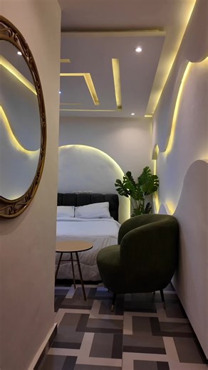 Studio meublé cosy à Akpakpa avec TV et PS4