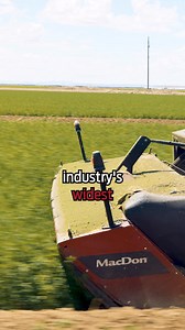 85K views · 597 reactions | When conditioning counts, go wide.  The R1 FR’s industry-leading 129" rolls create clean, even windrows whether you need aggressive or gentle action.  #MacDon #getmore | MacDon Industries Ltd. | Facebook
