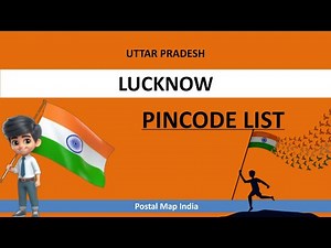 Lucknow District Pincode List || UTTAR PRADESH Zip Codes