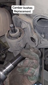 How to replacement camber bushings #fblifestyle #viral #trending #reels #reel #reelsviralシ #reelsfypシ #trendingreelsvideo #trend #mechanic | Jahslove automobile