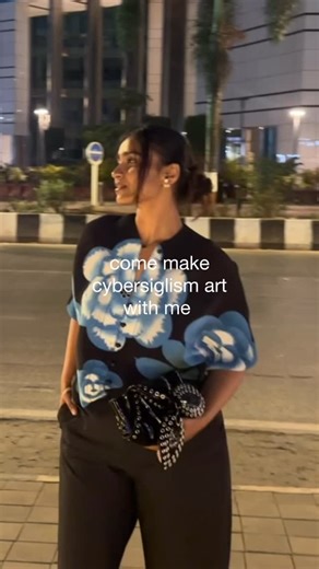 Prathi Chopda on Instagram: "day 5 of practising new art form #cybersigilism (turned out not as expected) - [cybersigilism, neo tribal, culture, tattoo art, y2k, artist, drawing, draw, aesthetic, different shadow, technique] - #explore#fyp#reels#explorepage#reels#design#cybersigilism#neotribal#drawing#draw#artist#art"