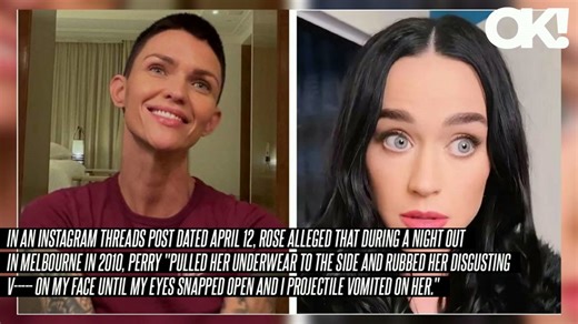 Ruby Rose mentioned 'throwing up on Katy Perry' in 2011 essay years before making sexual assault claims against pop star