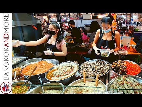 PATTAYA Night Market Street Food | Thepprasit Road Night Market