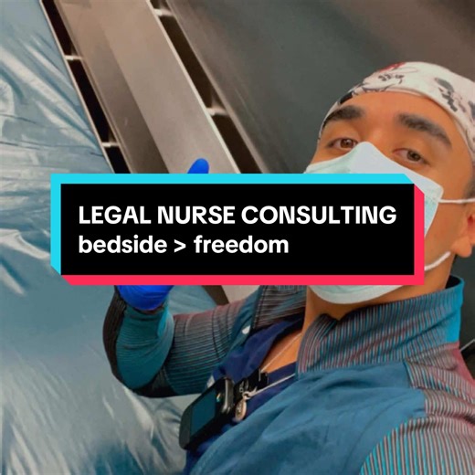 Still using my RN license. Just not breaking my back anymore. Legal Nurse Consulting explained 👩‍⚕️⚖️ Follow for bedside escape routes. #LegalNurseConsultant #NursesOfTikTok #nurse #LeaveBedside #RemoteNurse