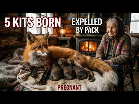 A Pregnant Red Fox Abandoned by Her Pack at -71°C — Then This 72-Year-Old Woman Found Her 🦊