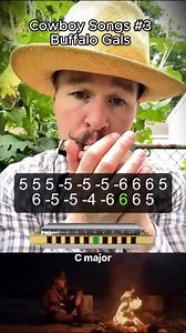 23K views · 244 reactions | Harmonica Tutorial Cowboy Country Song Buffalo Gals #harmonica #country | Kasey's Music Method | Facebook