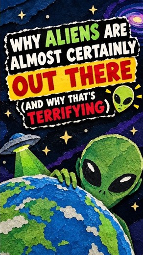 Why Aliens Are Almost Certainly Out There (And Why That's Terrifying) 👽 #space #science #alien