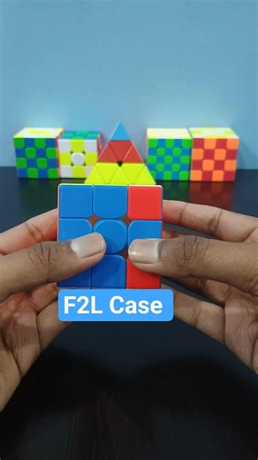 How To Solve F2L Case Of 3x3 Rubik's Cube 🤔🤯#shorts #cube #rubikscube