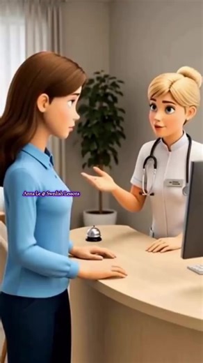 👩‍⚕️ Meningar du måste kunna på vårdcentralen #SFI #Svenska #Vård#swedishlessons #lärasvenska