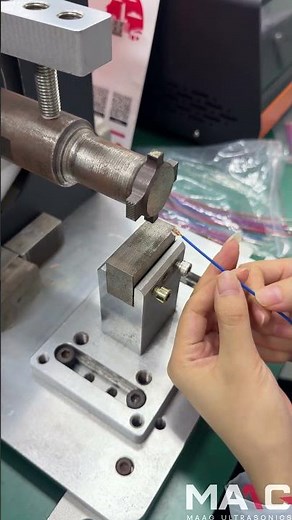 MAAG Ultrasonic Welding Equipment — Ultrasonic Metal Welder.