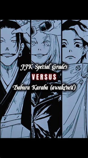 Special Grade sorcerers vs Dabura #jjk #jujustukaisen #modulo #edit