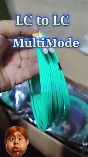 VAHFRA - LC to SC UPC Duplex Multimode Fiber Optic Patch Cable, LSZH 2.0mm, Bend Insensitive