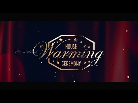 House Warming Ceremony Invitation Video