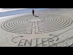 How To Draw The Chartres Labyrinth In The Sand