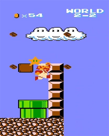 Mario Bros YY World 2-2 Speed Run | NES Retro Challenge #games #mario