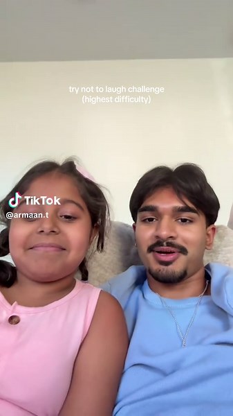 Try Not to Laugh Challenge with My Little Cousin