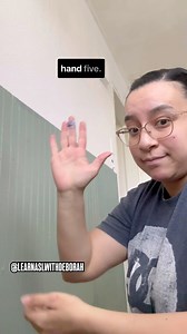 Sign for: Paint 🎨#americansignlanguage #learnaslwithdeborah #deafeducation | Learn ASL with Deborah