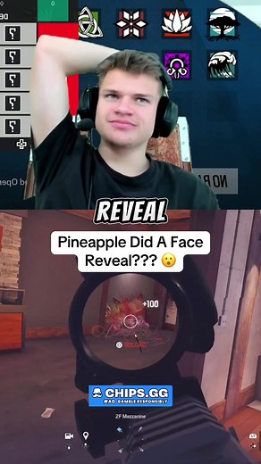 Pineapple's Real Face Reveal in Rainbow Six Siege