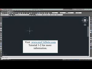 AutoCAD Tutorial Lesson 1-2 Assignment 1 (Complete Beginners Course)