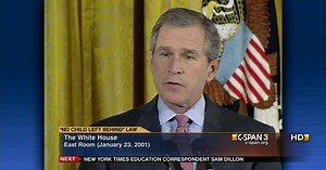 President Bush Announces Education Agenda