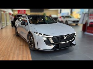 2025 All New Mazda EZ-6 EV Luxury sedan detailed Walk-around review 4k | マツダの新型電動セダンEZ-6