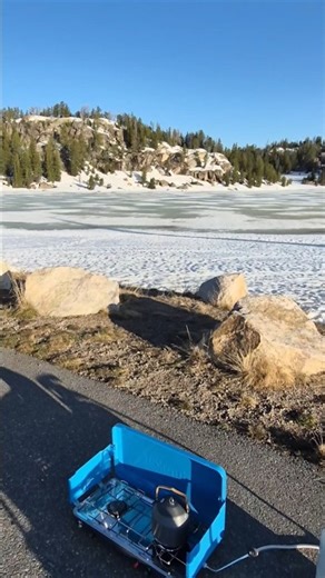 Kitchen set-up along the Beartooth Highway