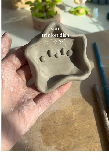 Star Ceramic Trinket Dish Making Tutorial