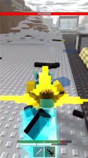 Combat Initiation ONLY Sword and RocketLauncher #roblox #gameplay #parry #combat #combatinitiation